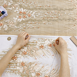 Cloth Mesh Fabric&nbsp;DIY-WH0591-480B