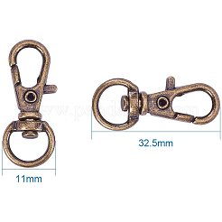 Alloy Swivel Lobster Claw Clasps&nbsp;IFIN-PH0023-17