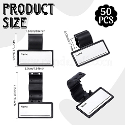 50Pcs ABS Plastic Stethoscope ID Tag&nbsp;OFST-WA0001-05