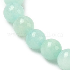 Natural Yellow Jade Beaded Stretch Bracelet&nbsp;BJEW-P209-26-6mm