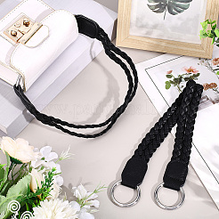 2Pcs Braided PU Leather Handles&nbsp;PURS-CL0001-18C