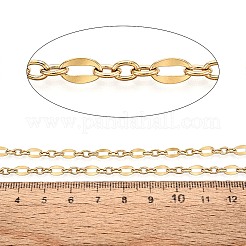 304 Stainless Steel Oval Link Chains&nbsp;CHS-Q009-15G