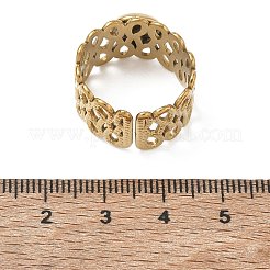 304 Stainless Steel Cuff Ring Components&nbsp;SA-CBA37BC-14A-G