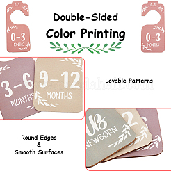1 Set Wooden Baby Closet Divider&nbsp;WOOD-CP0001-06