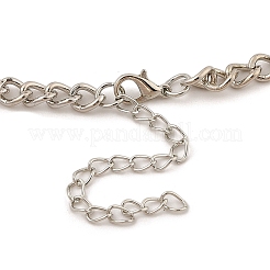 Tibetan Style Alloy Flat Round Bib Necklaces&nbsp;NJEW-L046-04AS