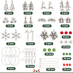 DIY Christmas Theme Earring Making Kit&nbsp;DIY-SC0022-77