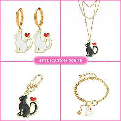 Alloy Enamel Pendants&nbsp;ENAM-CJ0001-53