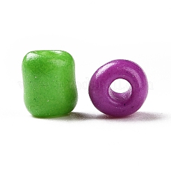 Opaque Colours Luster & Silver Lined & Transparent & Frosted Colours 6/0 Glass Seed Beads&nbsp;SEED-A030-03E