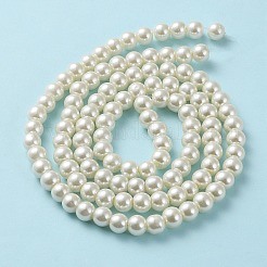 Glass Pearl Beads Strands&nbsp;HY-8D-B02