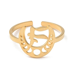 304 Stainless Steel Open Cuff Rings&nbsp;LS-RJEW-P093-02G