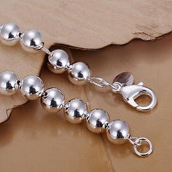 8mm Brass Ball Chain Bracelets&nbsp;BJEW-BB12510