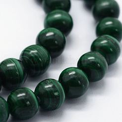 Natural Malachite Beads Strands&nbsp;G-E484-02