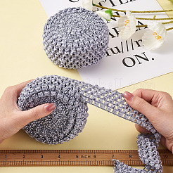 2 Rolls 2 Sizes Polyester Elastic Ribbon&nbsp;EW-TA0001-02H