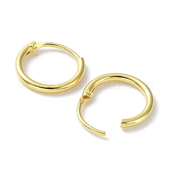 925 Sterling Silver Huggie Hoop Earrings&nbsp;EJEW-K258-02A-G