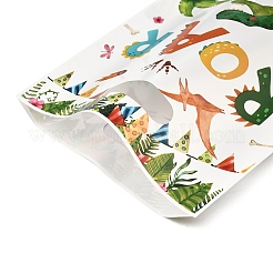 50Pcs 2 Styles Dinosaur Printed Plastic Gift Storage Tote Bags&nbsp;PL-CBAAD12-05