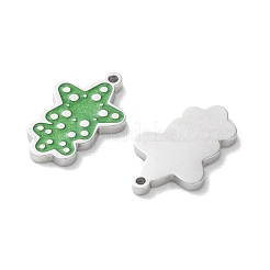 304 Stainless Steel Enamel Pendants&nbsp;STAS-M102-26P