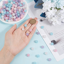Opaque Acrylic Beads&nbsp;SACR-WH0001-34