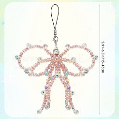 1Pc Glass Mobile Straps&nbsp;HJEW-SZ0001-59A