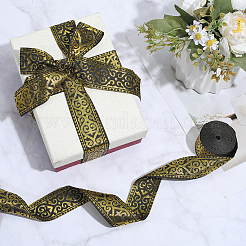 Vintage Jacquard Polyester Ribbon&nbsp;OCOR-WH0109-342A