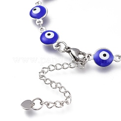 304 Stainless Steel Link Bracelets&nbsp;BJEW-M203-04P-D