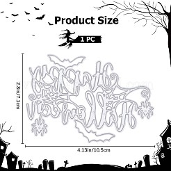 Carbon Steel Cutting Dies Stencils&nbsp;DIY-WH0349-56MP