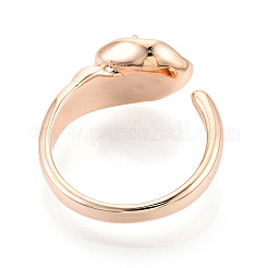Brass Cuff Ring Settings&nbsp;KK-T076-80G