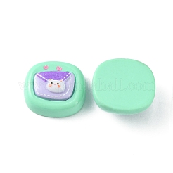 Opaque Cute Cartoon Resin Cabochons&nbsp;LS-CRES-O006-06G