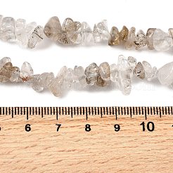 Natural Colorful Rutilated Quartz Beads Strands&nbsp;G-H315-A08-01