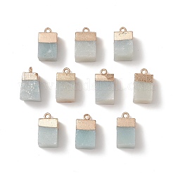 Natural Amazonite Pendants&nbsp;G-Q998-035E