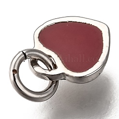 Enamel Brass Charms&nbsp;KK-G364-17P-03