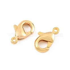SHEGRACE Brass Lobster Claw Clasps&nbsp;XGR0009G-03G