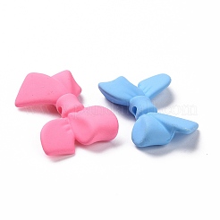 Opaque Spray Painted Acrylic Beads&nbsp;OACR-P011-01E