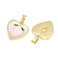 Natural White Shell Pendants&nbsp;KK-D005-04A-G