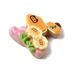 Opaque Resin Cabochons&nbsp;RESI-B038-01