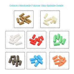 8000Pcs 8 Colors Handmade Polymer Clay Sprinkle Beads&nbsp;CLAY-YW0001-13C