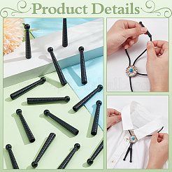 20Pcs Alloy Cord Ends&nbsp;FIND-NB0005-35EB
