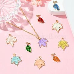 10Pcs 10 Styles Zinc Alloy Pendants&nbsp;ENAM-YW0004-32