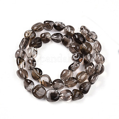 Natural Smoky Quartz Beads Strands&nbsp;G-R439-30A-01