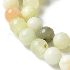 Natural New Jade Beads Strands&nbsp;G-F591-16-8MM
