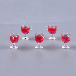 Resin Cup Pendants&nbsp;X-CRES-S359-11F