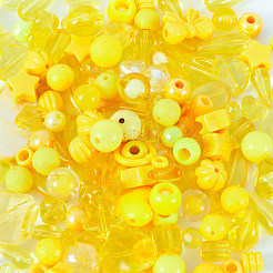 100G Transparent/Opaque Acrylic Beads&nbsp;MACR-TA0001-50E