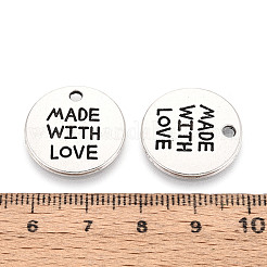 Tibetan Style Alloy Pendants&nbsp;TIBEP-S298-023AS-LF