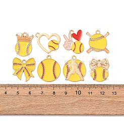 Alloy Enamel Pendants&nbsp;AL-B003-01G