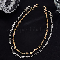 2Pcs 2 Colors Alloy Trouser Chain&nbsp;HJEW-PH02273
