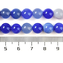 Natural Striped Agate/Banded Agate Beads Strands&nbsp;G-Z060-A01-B26