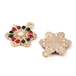 Alloy Rhinestone Pendants&nbsp;PALLOY-S192-02KCG