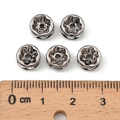 Brass Rhinestone Spacer Beads&nbsp;X-RB-A014-Z8mm-01B-NF