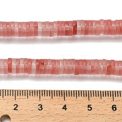 Cherry Quartz Glass Beads Strands&nbsp;G-G175-N16-01