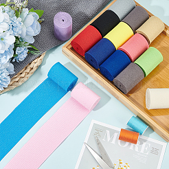 15M 15 Colors Polyester Flat Elastic Band&nbsp;OCOR-BC0005-97