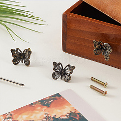 Zinc Alloy Box Handles&nbsp;FIND-WH0139-712D